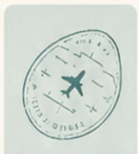 Passport-style stamp for more destinations